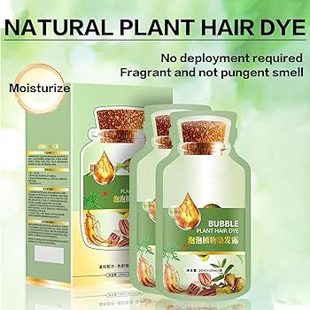 Natural Plant Hair Dye Shampoo